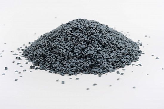 Вторичная гранула ПВД экструзионная темная - Вид 1